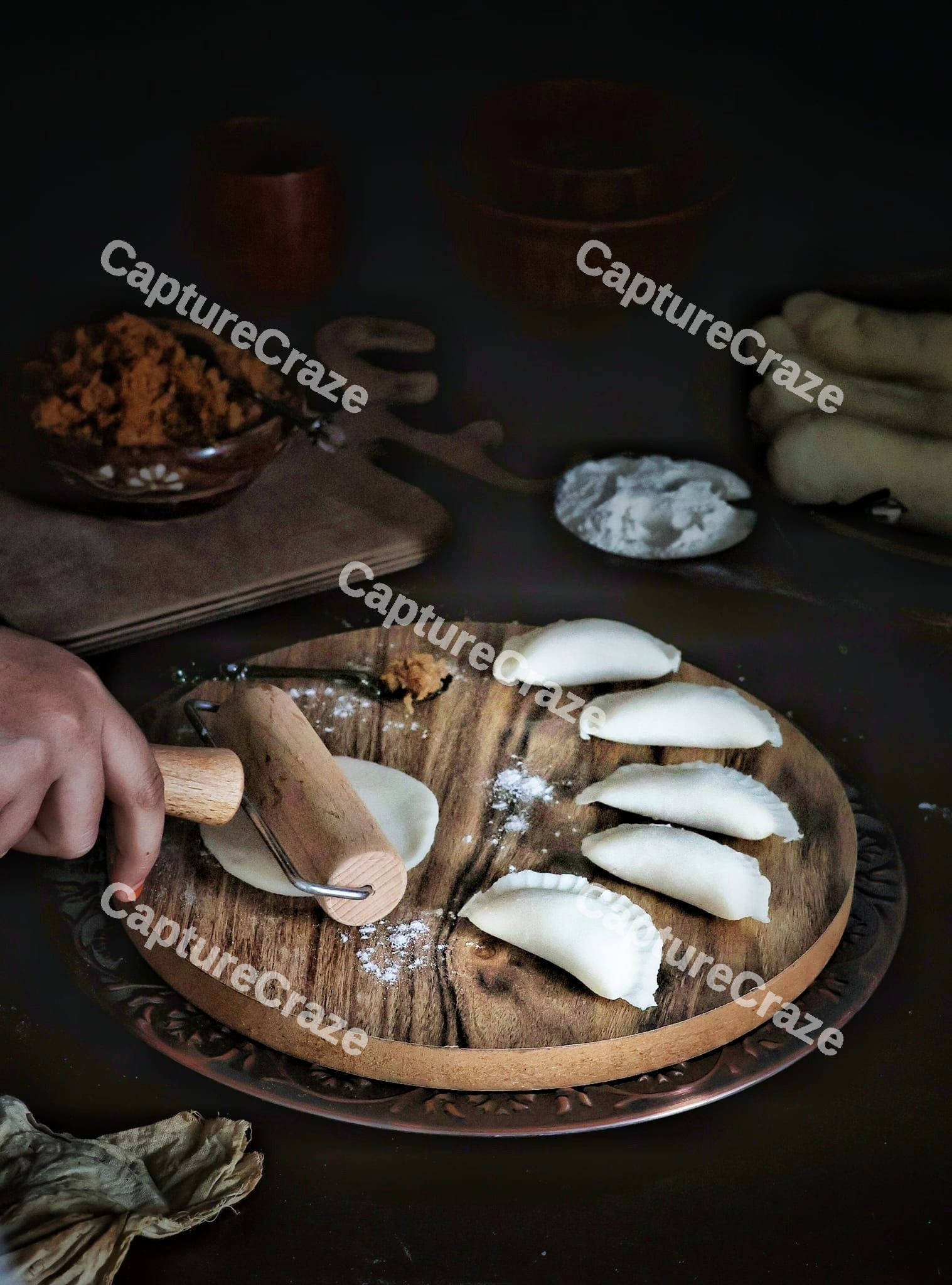 Spicy Chicken Samosas